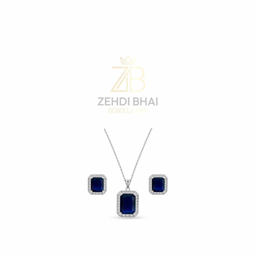 Sapphire Royale Jewellery Set
