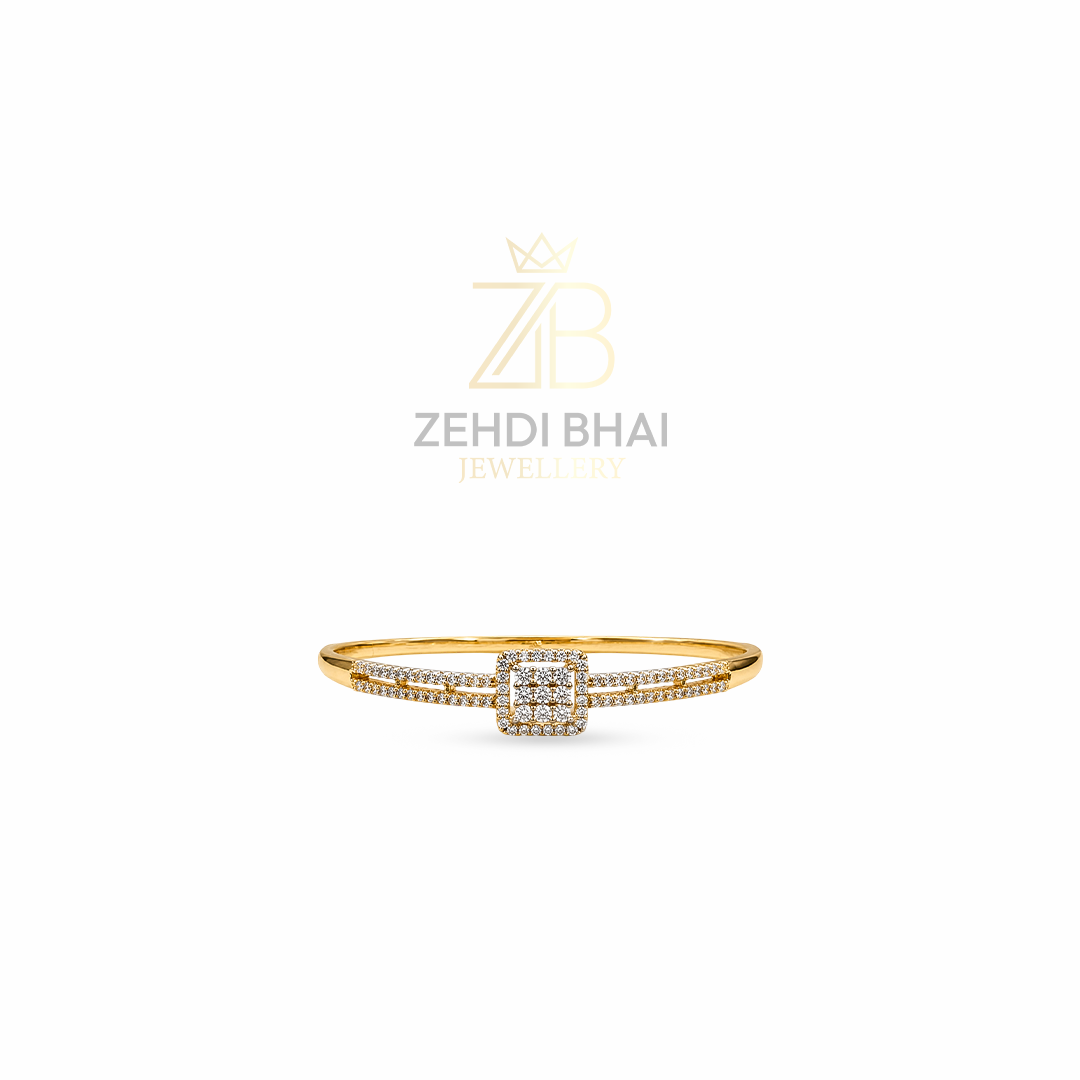 Golden Halo Promise Ring
